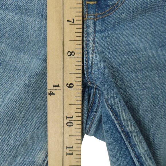 American Eagle Next Level Stretch Jegging Womens 6 Denim Jeans Distressed Ripped - Picture 13 of 15